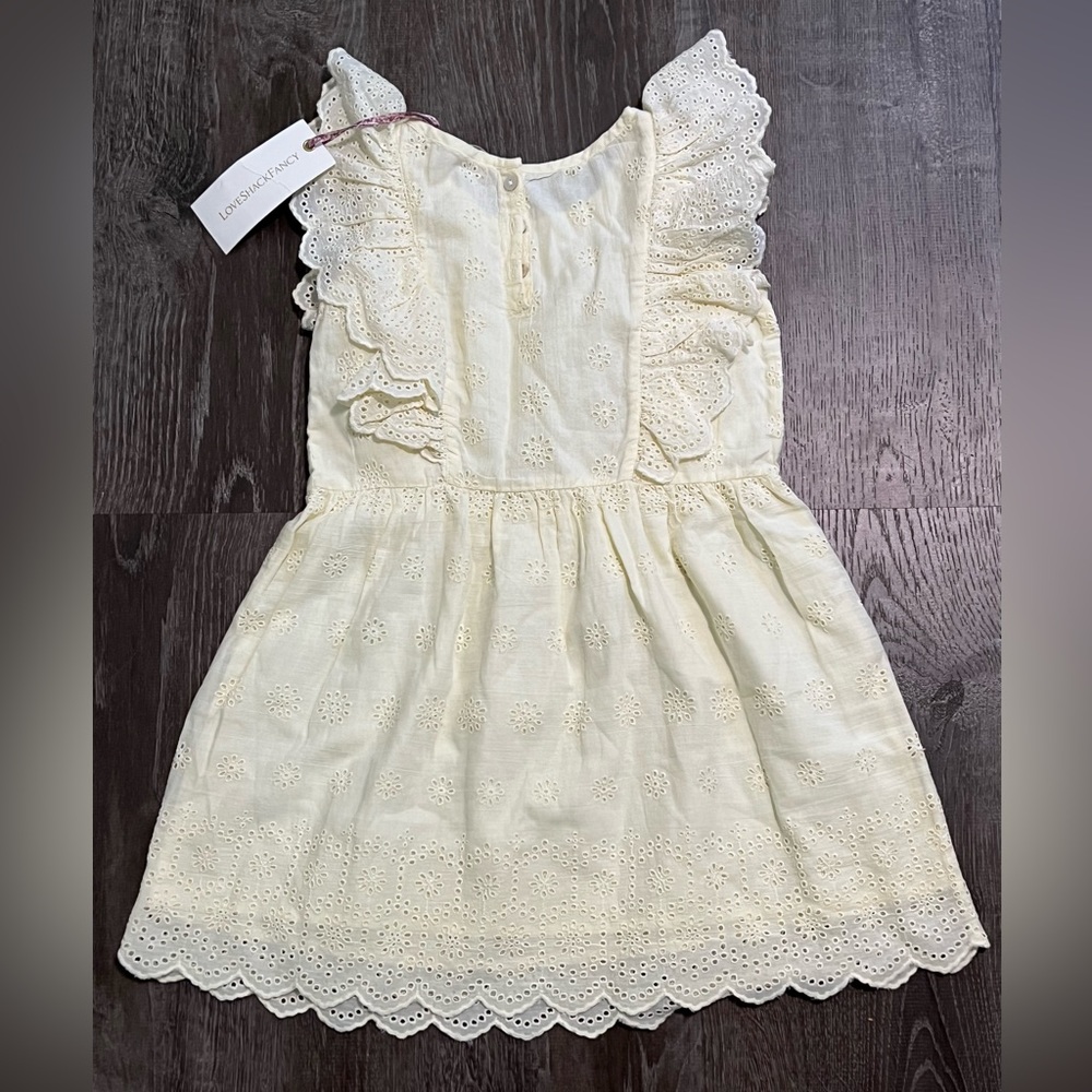 LoveShackFancy Sylvie Pisco Dress**Size 4-5,5-6***$235 - Picture 5 of 7